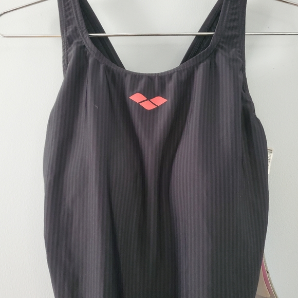 Arena Women's Control Back Swimsuit One-piece Removable Inner Bra Size US 34 - Picture 2 of 8